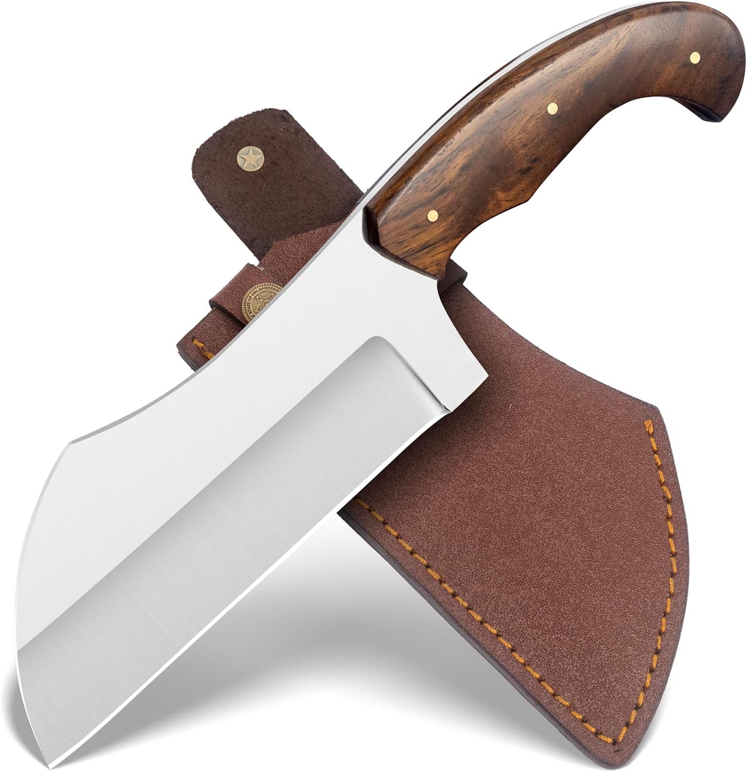 RISING CRAFTS 12inch Cleaver KnifeProfessional Butcher