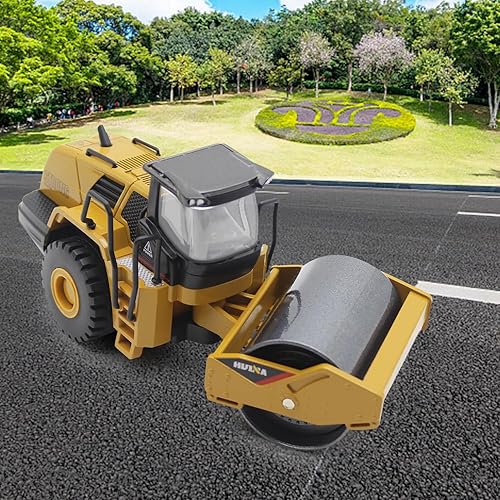 Miniatura 5 de Dollox Juguetes de rodillos de carretera fundidos a presión Escala 150 Metal Engineering Road Planer Vehículo Camión Juguete Alto Detalle Vehículos