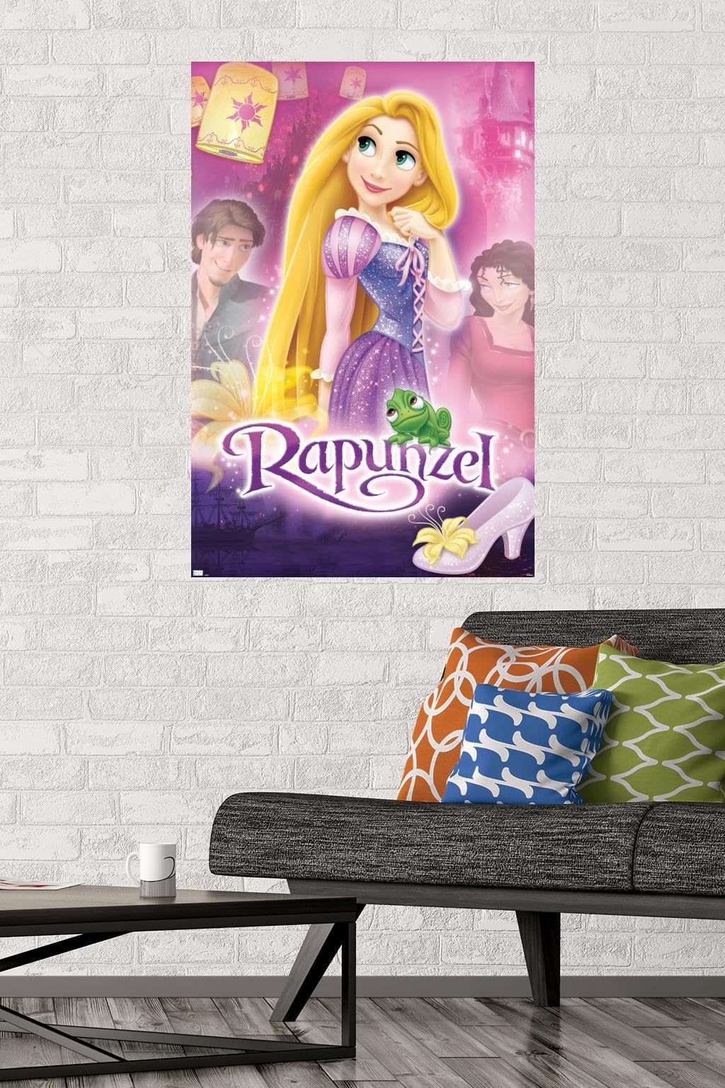 Amazon.co.jp: ディズニー ラプンツェル - カバーウォールポスター