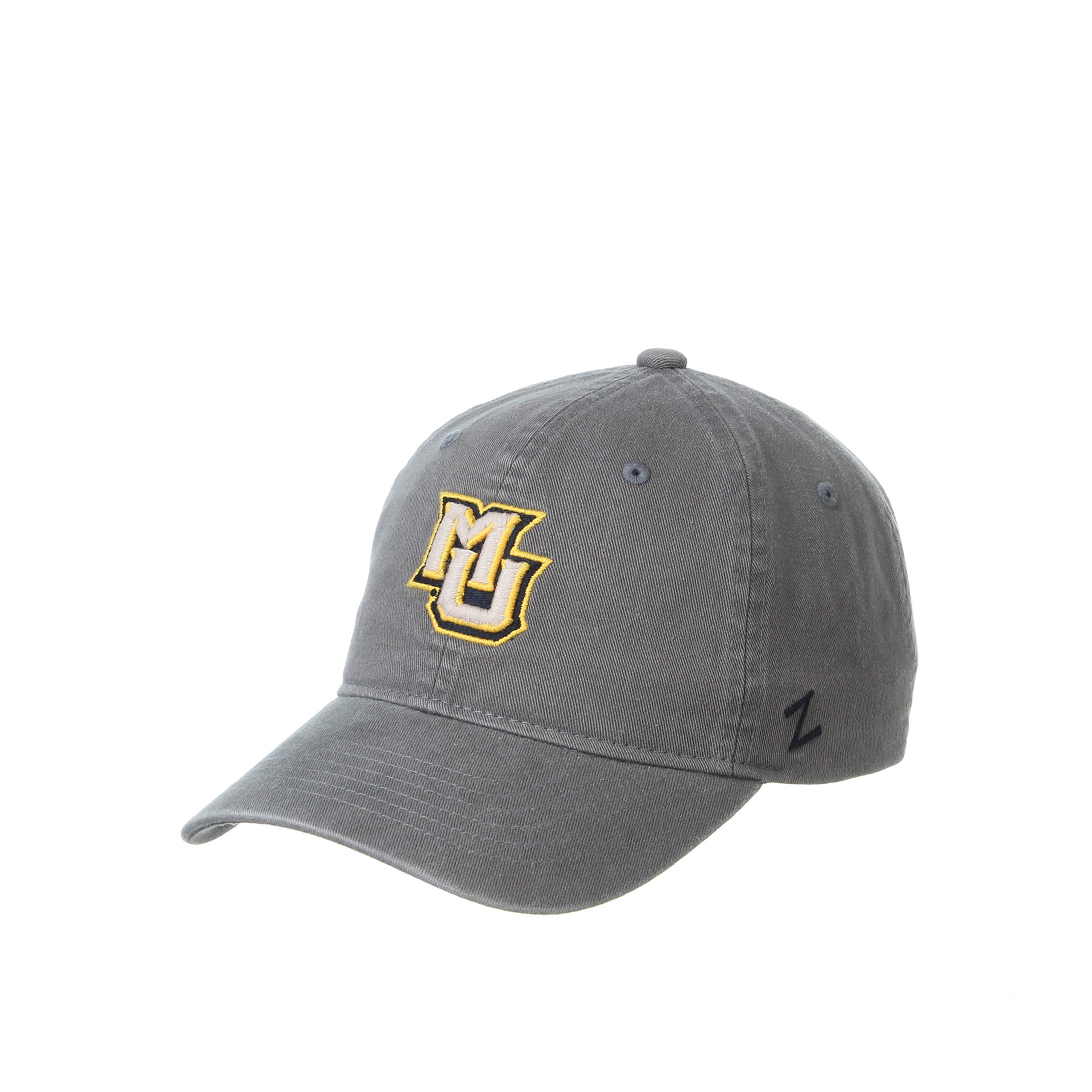 NCAA Marquette Golden Eagles Mens Adjustable Scholarship Hat Charcoal, Marquette Golden Eagles Charcoal, Adjustable — image 1