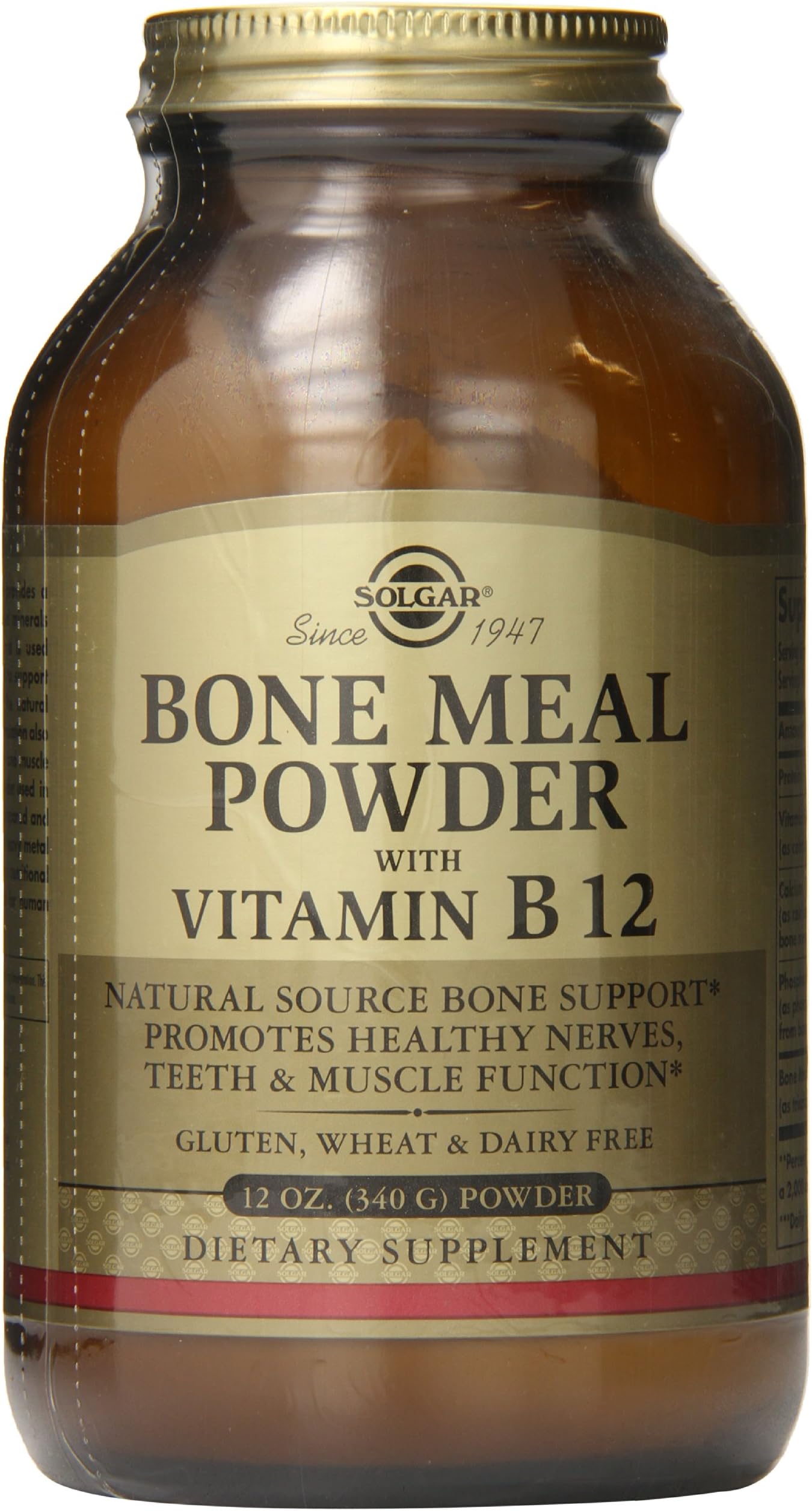 Solgar Bone Meal Powder, 12 Ounce