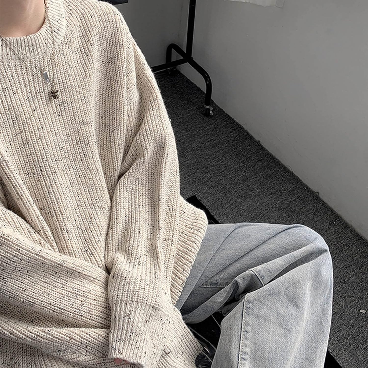 Sweaters for Men Fashion Knitted Sweater Men Fashion Clothes Overs