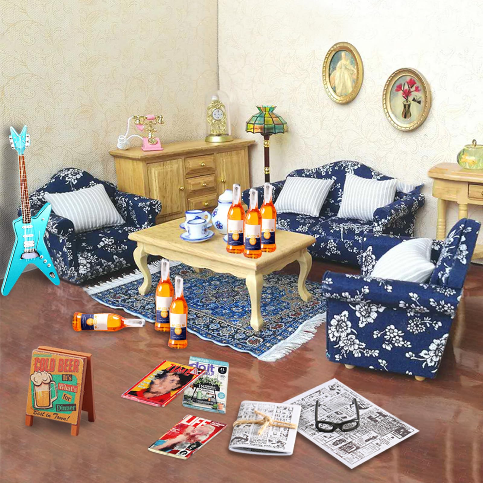 Create Idea 3pcs Tapis Pour Maison De Poupée 1