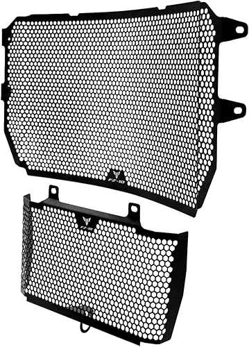 FZ-10 - Protector de radiador de motocicleta y kit de protector de enfriador de aceite para FZ-10 FZ10 SP 2016-2020