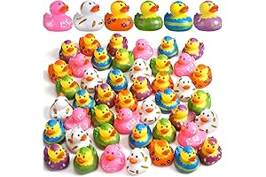 Jerify 2 Inch Easter Bunny Duckies with Carrots