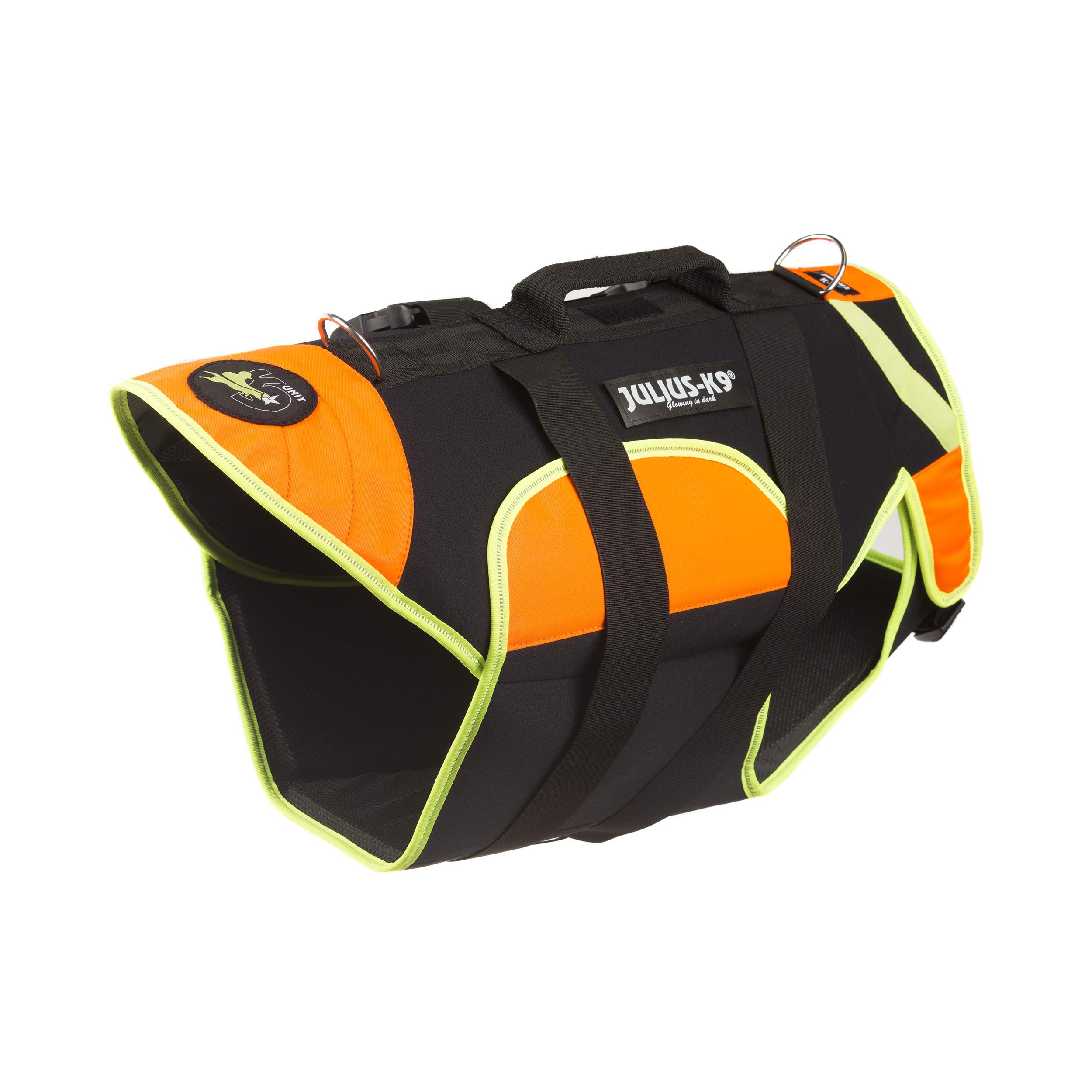 Julius-K9 Giubbotto IDC Multifunzionale Neon XL