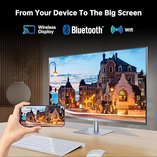 Miniatura 8 de KTC Monitor inteligente 4K de 32 pulgadas, Google System UHD (3840x 2160) Monitor inteligente con altavoces, licencia de Netflix, PD tipo C de 65 W,