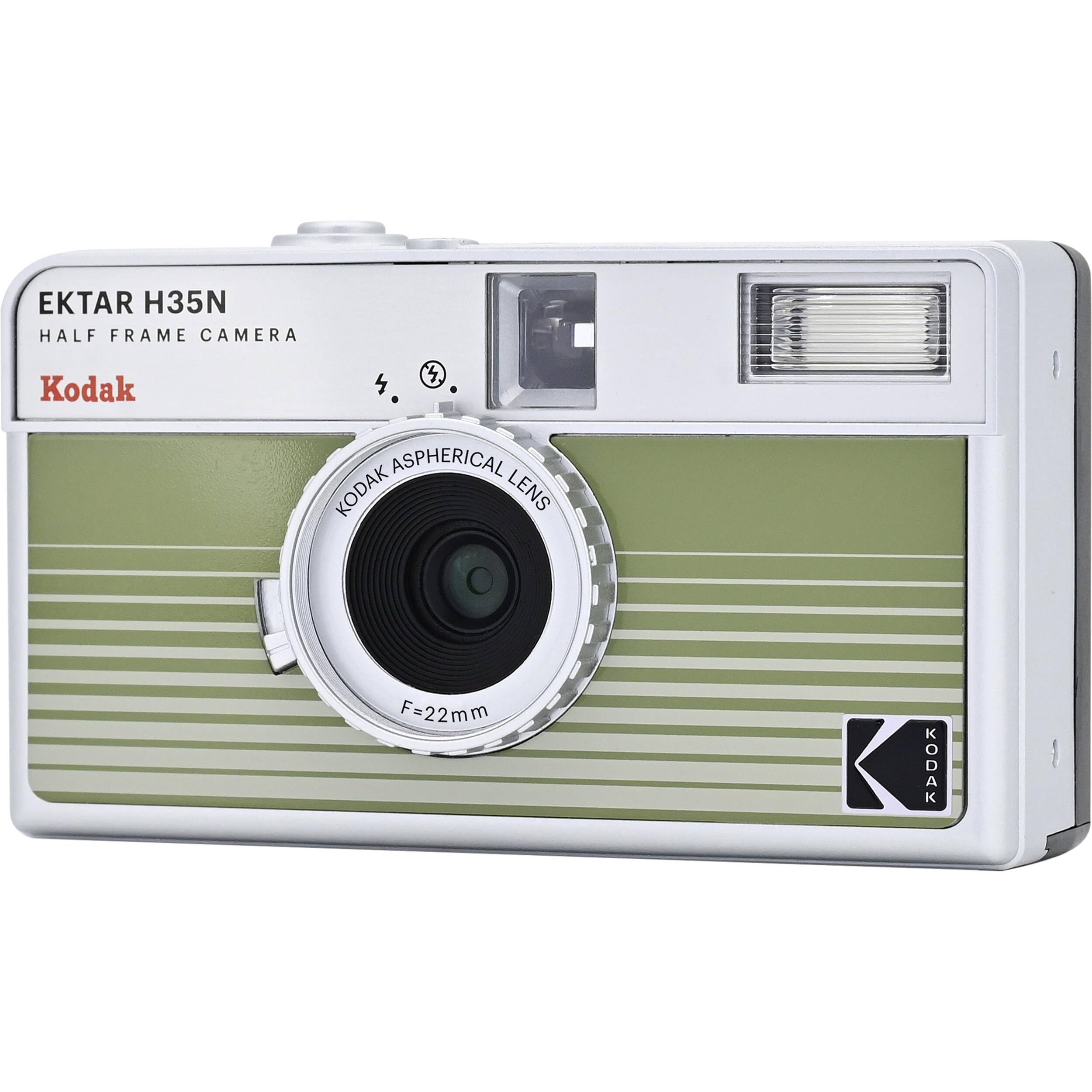Amazon | Kodak Ektar H35N ハーフフレームフィルムカメラ (ストライプ