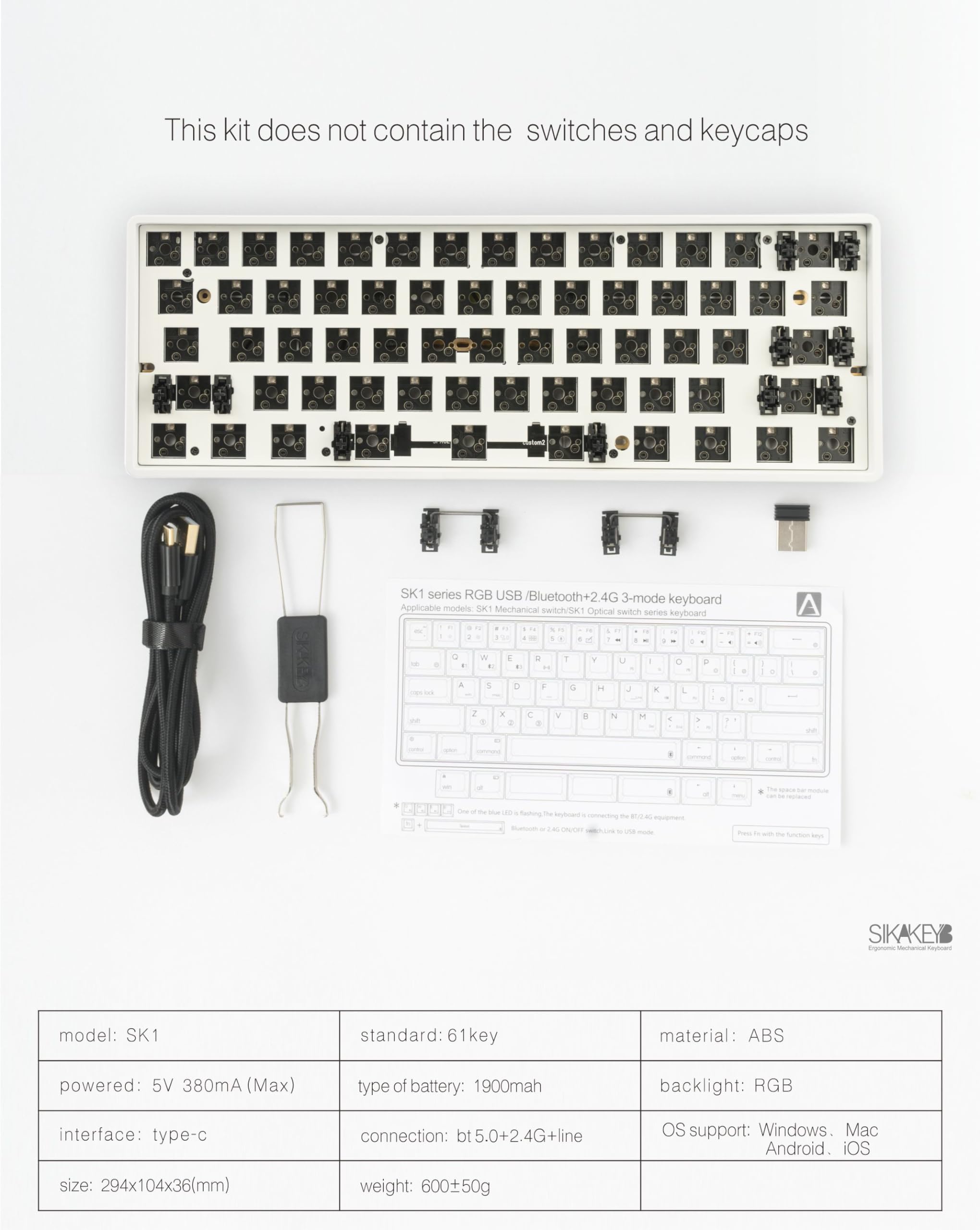 キーボード GSK Jackorn キーボード GSK Jackorn 61+j4B5WA4L._AC_UF894,