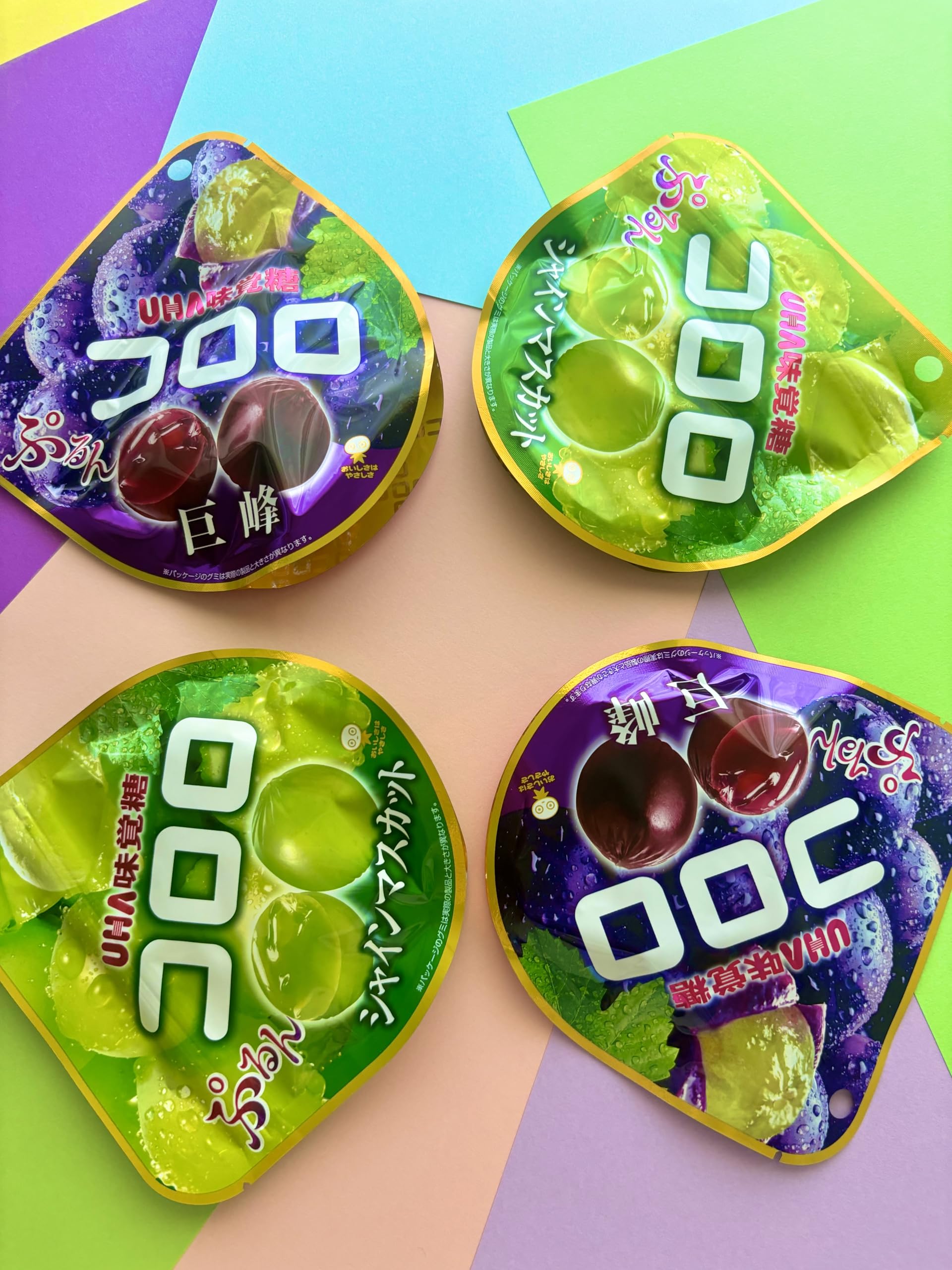 Amazon.com : Konbini Japan Kororo Gummy Candy Variety Pack