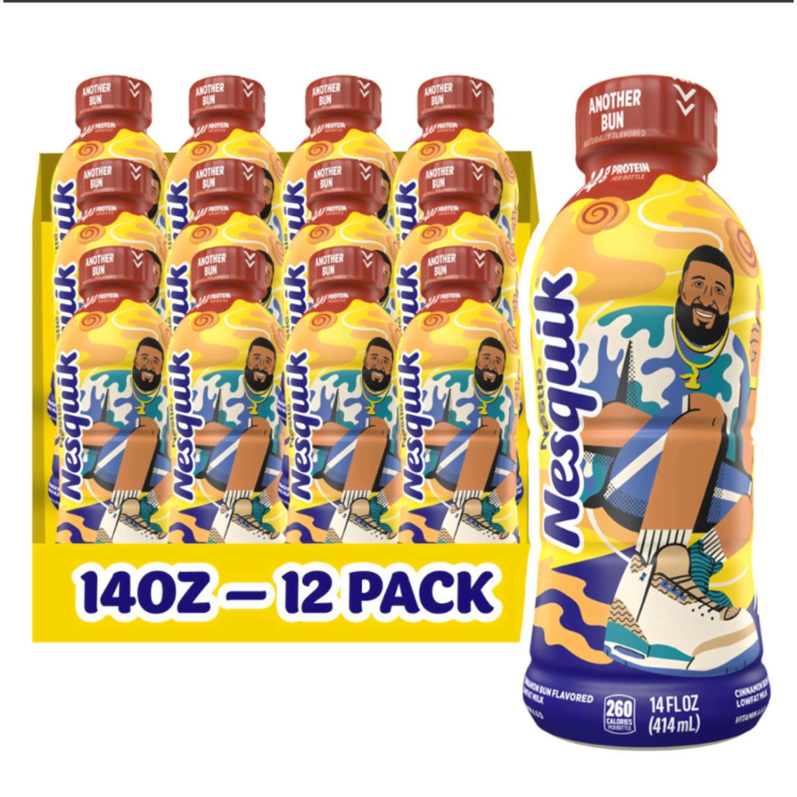 Nestle Nesquik Ready-to-Drink, DJ Khaled, Another Bun, Cinnamon Bun