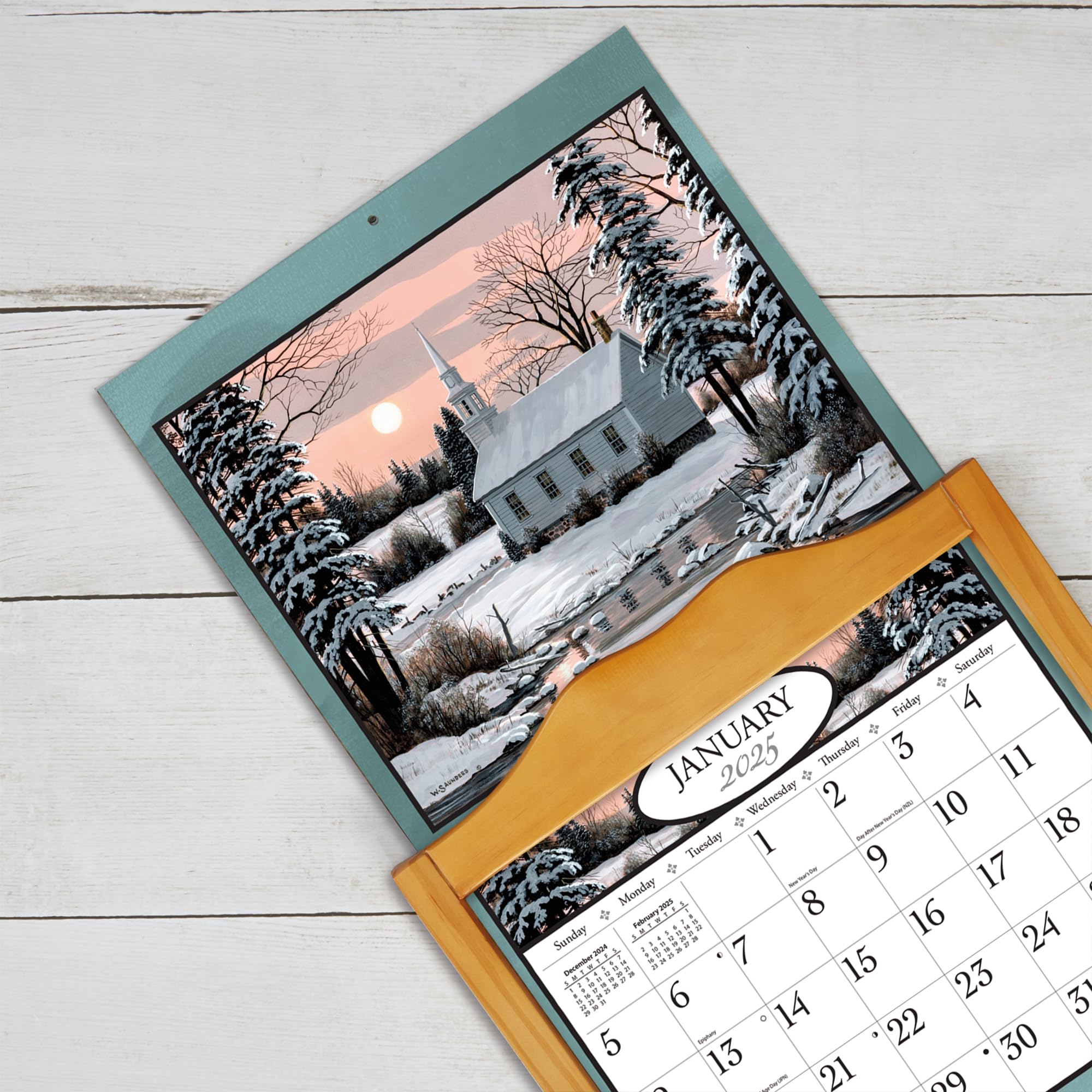 Susan Branch Calendar 2026 The Lord Is My Shepherd 2025 Wall Calendar ...
