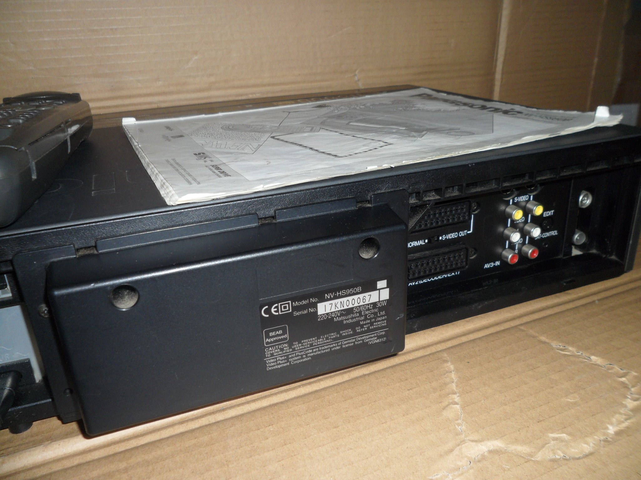 Panasonic NV-HS 950 S-VHS Videoregistratore