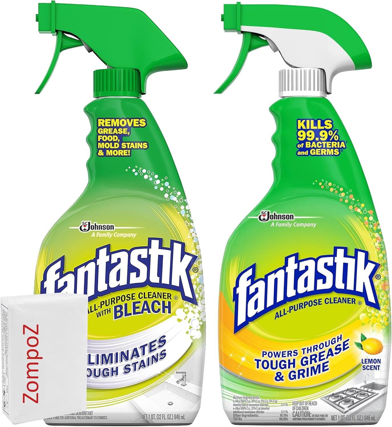 ZompoZ Fantastik All Purpose Cleaner Variety 2 Pack