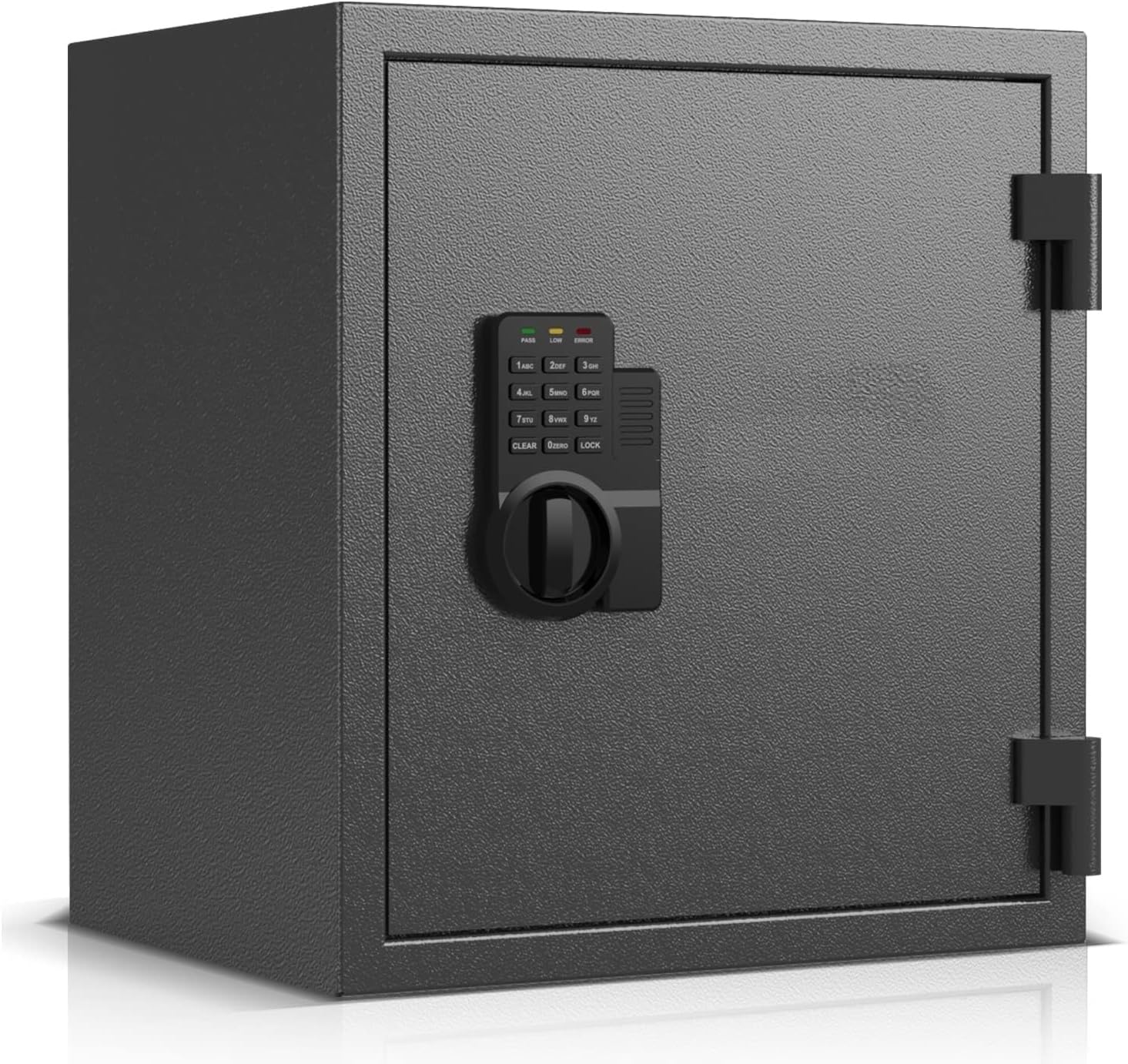 Digital Security Safe Box, 1.6 Cubic Feet, Fireproof Steel, with USB Port, Keypad Lock, Emergency Keys, Adjustable Shelves-image-3