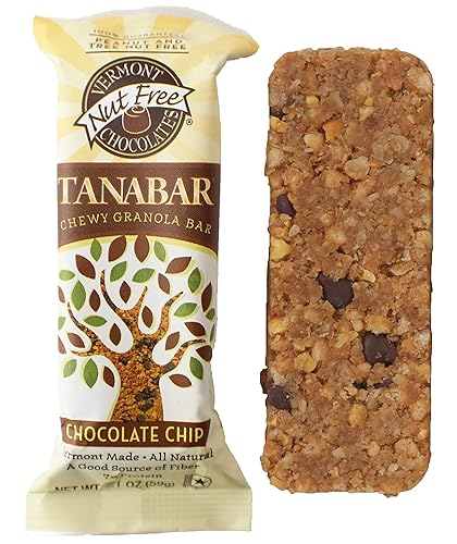 Miniatura 4 de Vermont Nut Chocolates Chewy Granola TANABAR Chocolate Chip Barras de 21 oz 12 unidades