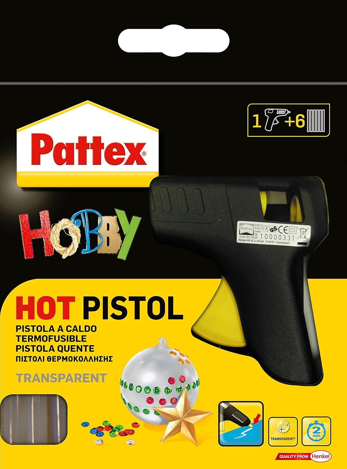 E701011 Pattex Hot Pistol StarterSet Amazon.de Garten