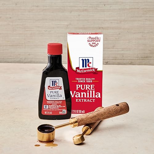 Miniatura 18 de McCormick Extracto de vainilla, puro, sin jarabe de maíz, sin gluten, rico y dulce sabor y aroma para hornear y platos salados, 2 onzas líquidas