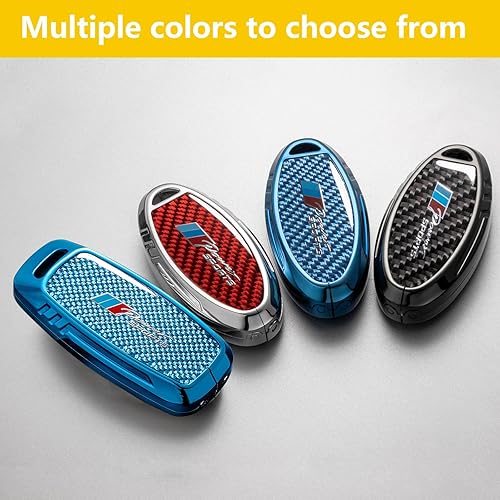 Miniatura 8 de para Honda Key Fob Cover con llavero, aleación de zinc carcasa para BMW Toyota Nissan Volkswagen etc, Color de pistola y color negro