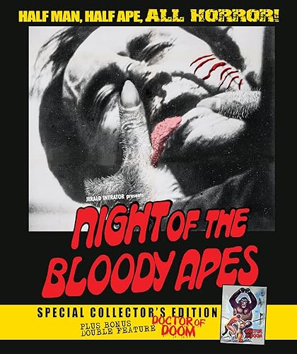 Night of the Bloody Apes (with bonus movie Doctor of Doom) Blu-ray + DVD