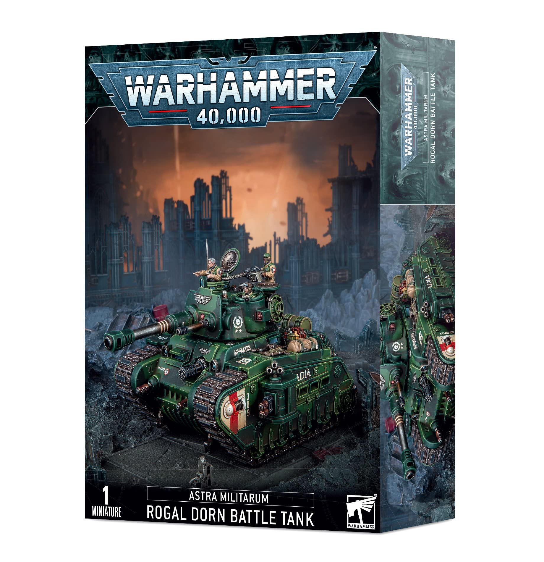 Games Workshop Astra Militarum - Rogal Dorn Battle Tank, Black