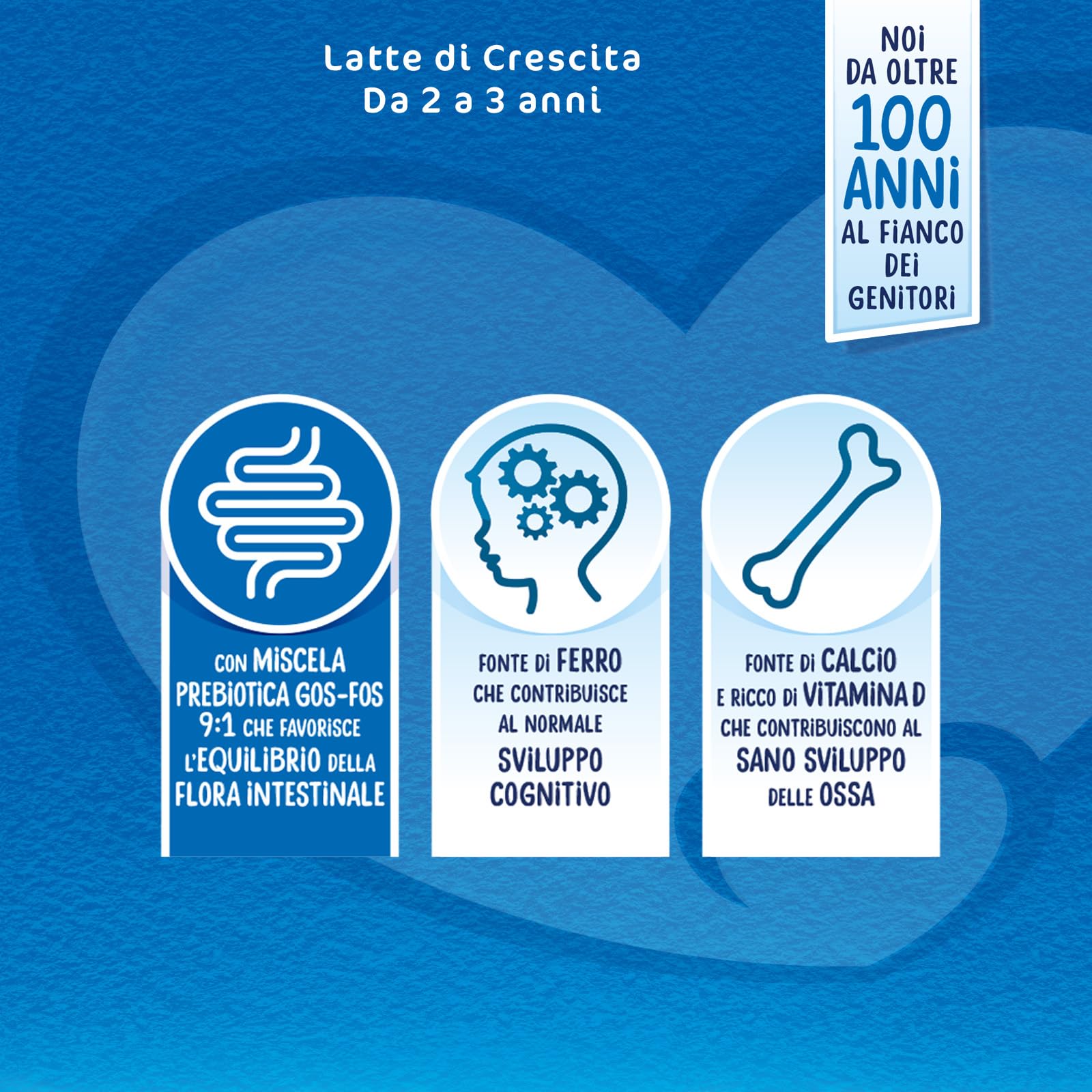 MELLIN 4 - Latte di Crescita in Polvere per Bambini - dal 2° al 3° anno - Confezione da 3080 grammi (4 pezzi da 770g)
