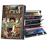 Metal Wallet,Credit Card Holder for Women Men,RFID Blocking Card Holder Wallet Mini Slim Aluminum Wallet ID Case Hard Card Case Business Card Holder Case,Cat Party Card