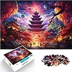 Comprar Puzzle para adultos y niños Templo Sensoji, Japón 1000 piezas Puzzle 10.27 pulgadas x 14.96 pulgadas Puzzle de cartón para adultos y niños Puzzle con diseños coloridos