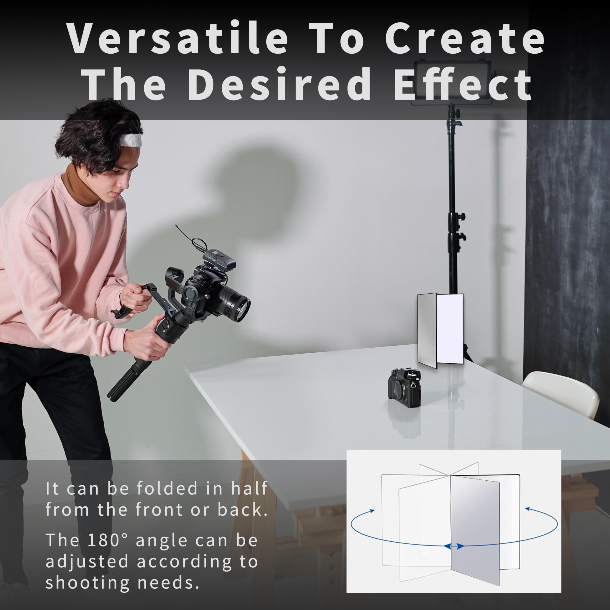 Diffusore Universale Del Riflettore Di Rimbalzo Speedlite - Foto 6