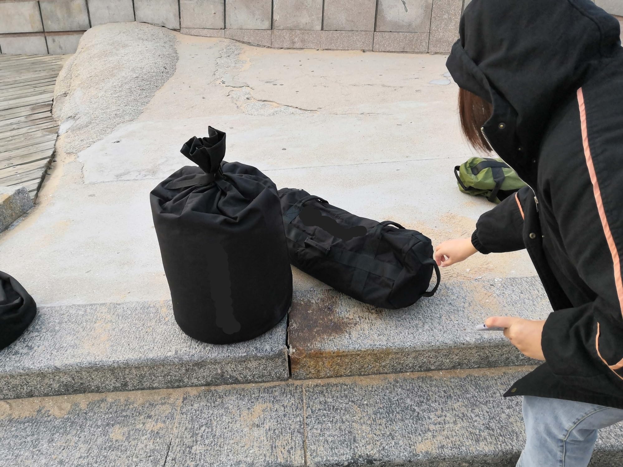 Sandbag,Fitness Power Bag 8 Manici for Allenamento con Sacco di Sabbia for Fitness, for la Forza