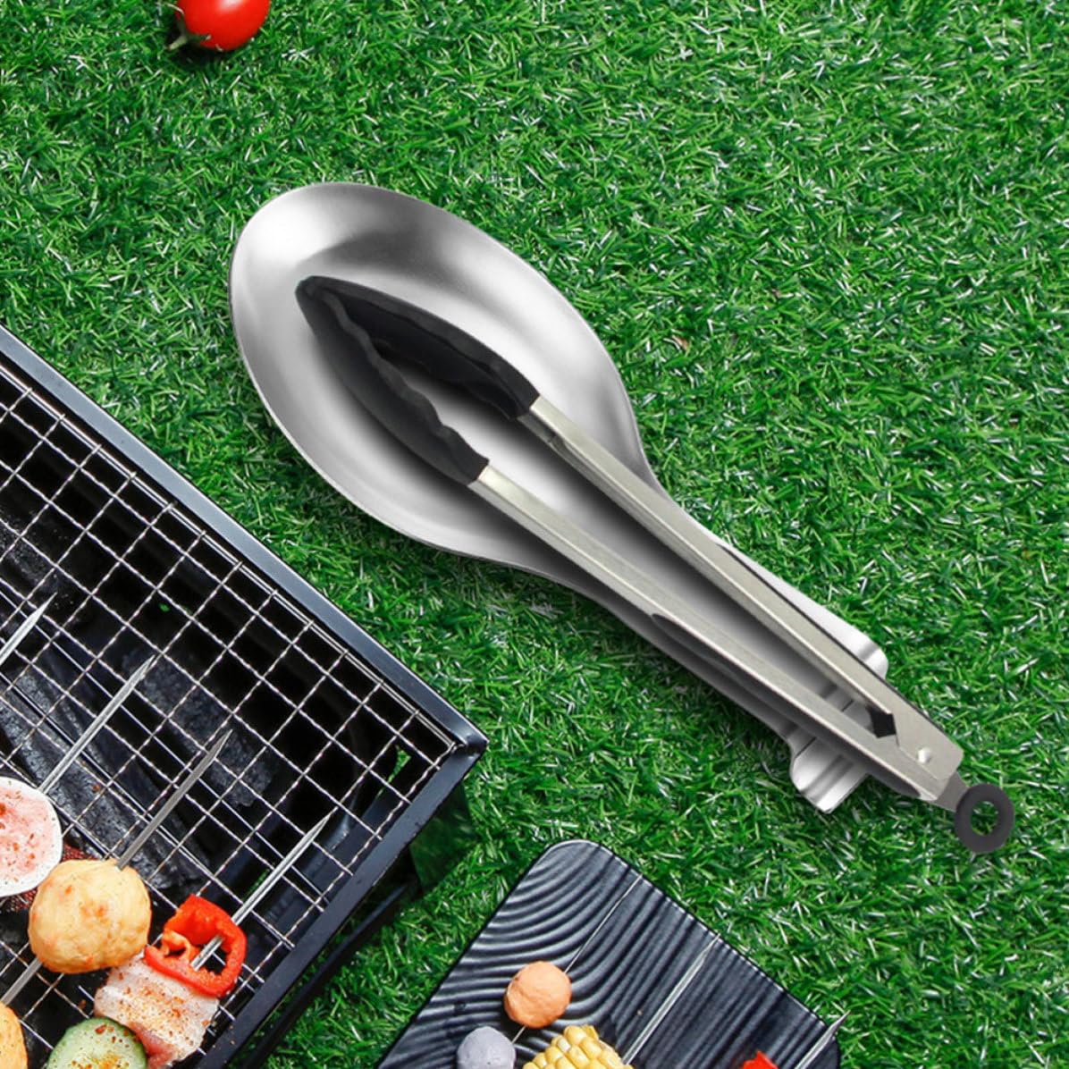Poggia Argento 6 da Cucchiaio Acciaio Cucina Pezzi in Inossidabile