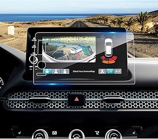 Coleya 2024 2023 CRV Screen Protector for Honda CRV (EX-L/Sport-L/Sport Touring Hybrid) 9-inch Touch Screen, 2023 CRV Hybrid Tempered Glass 2024 H onda CR-V Accessories Protective Film (9Inch)