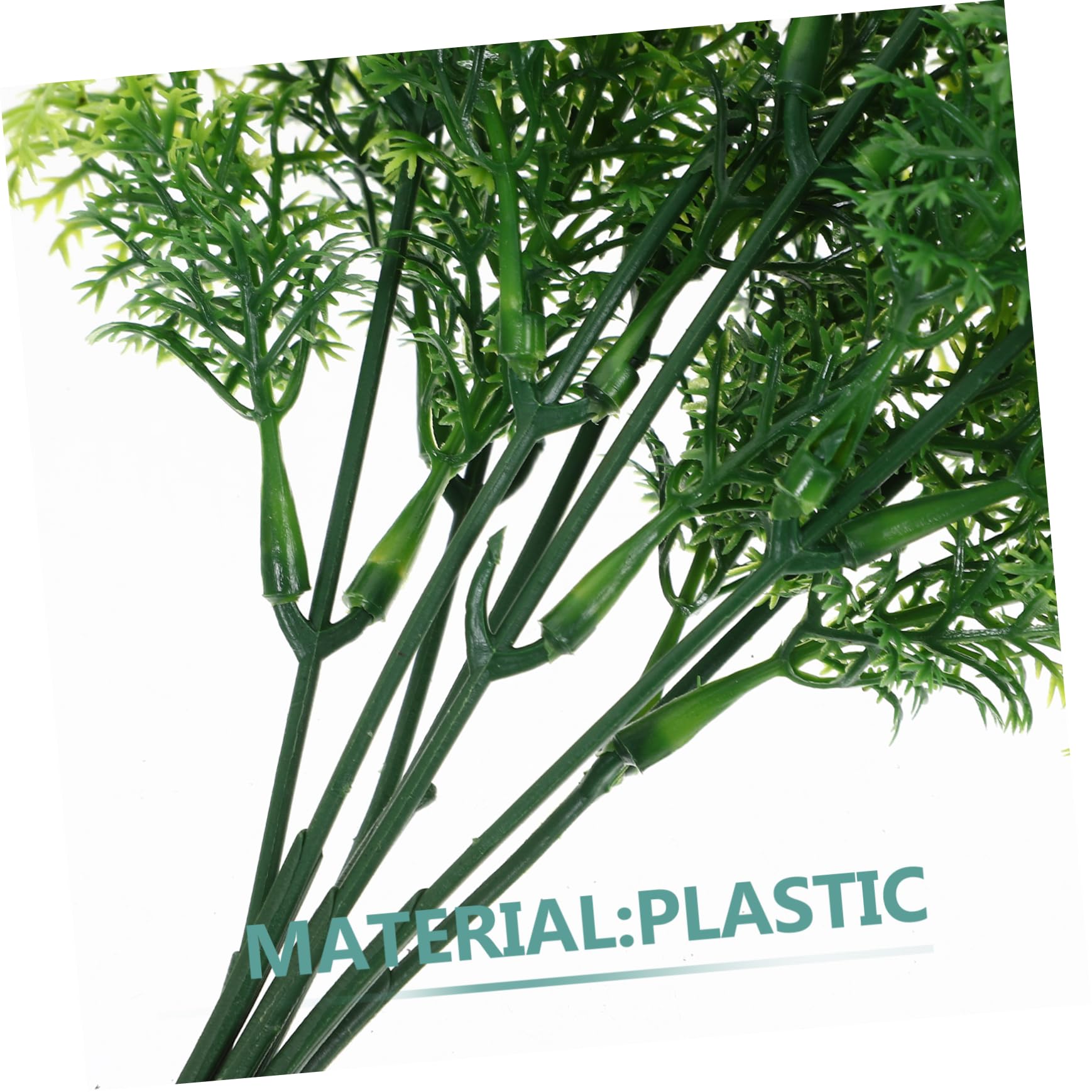 Alipis 4 Set Pianta Finta Domestica Arredamento Piante Pensili Piante Finte Al Coperto Arbusti Piante Artificiali Al Di Fuori Verde Viti Siepe Piante Da Esterno Plastica Green 2 Pezzi * 4