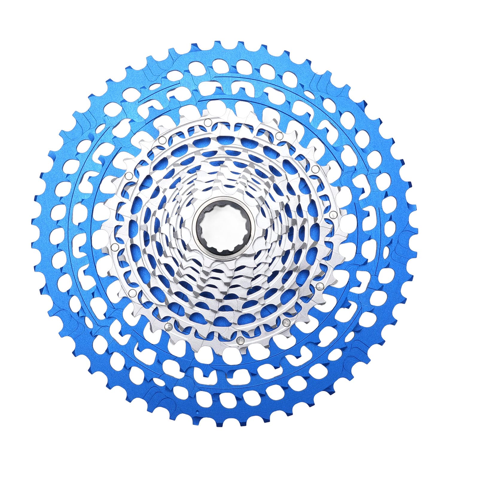 Sorandy 12-biegowa Kaseta Rowerowa, Pusta, Lekka Kaseta Rowerowa ze Stali Stopowej Aluminium, Płynnie Cicha Zmiana Przerzutek z 10 51T, Idealna do Rowerów Górskich i Szosowych