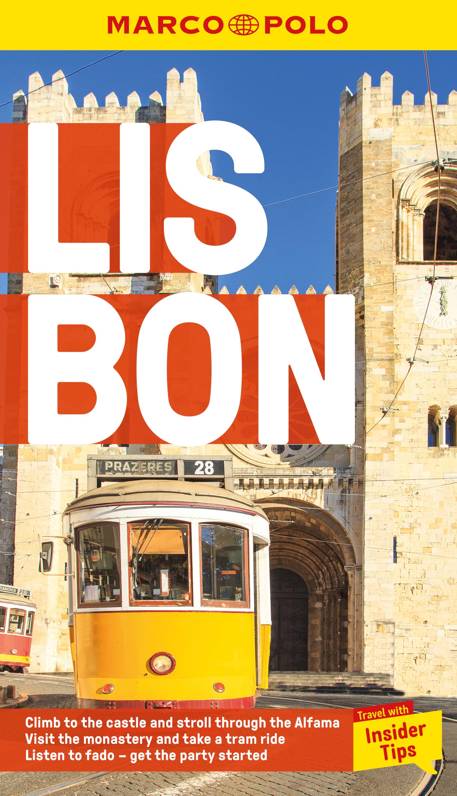 Marco Polo Lisbon Pocket Travel Guide | Pull-out Map | Local Knowledge | Covers: Alfama, Belém, Baixa and more (Marco Polo Travel Guides)