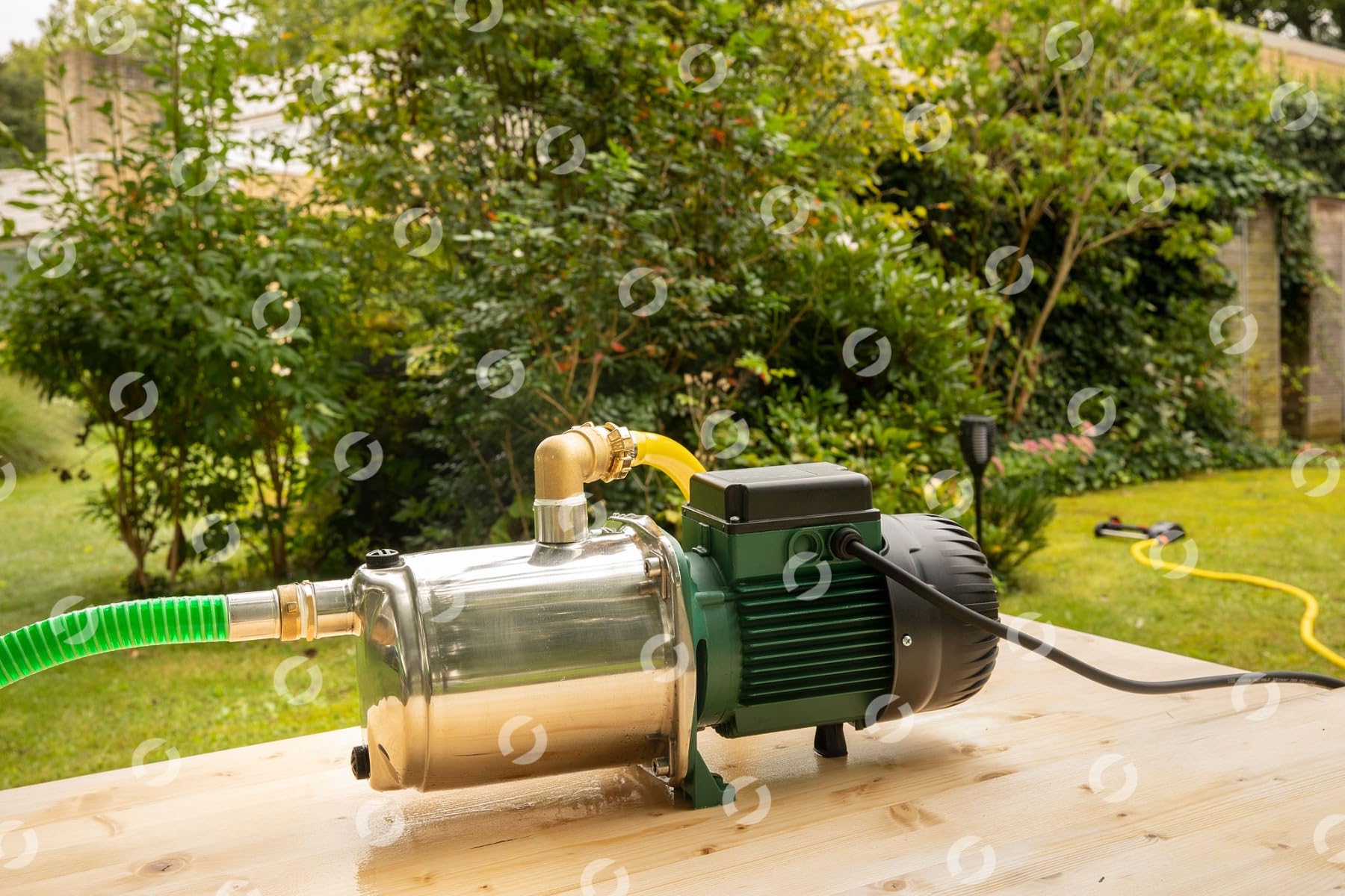 Pompa per irrigazione DAB EuroInox 40/50 M + tubo di aspirazione