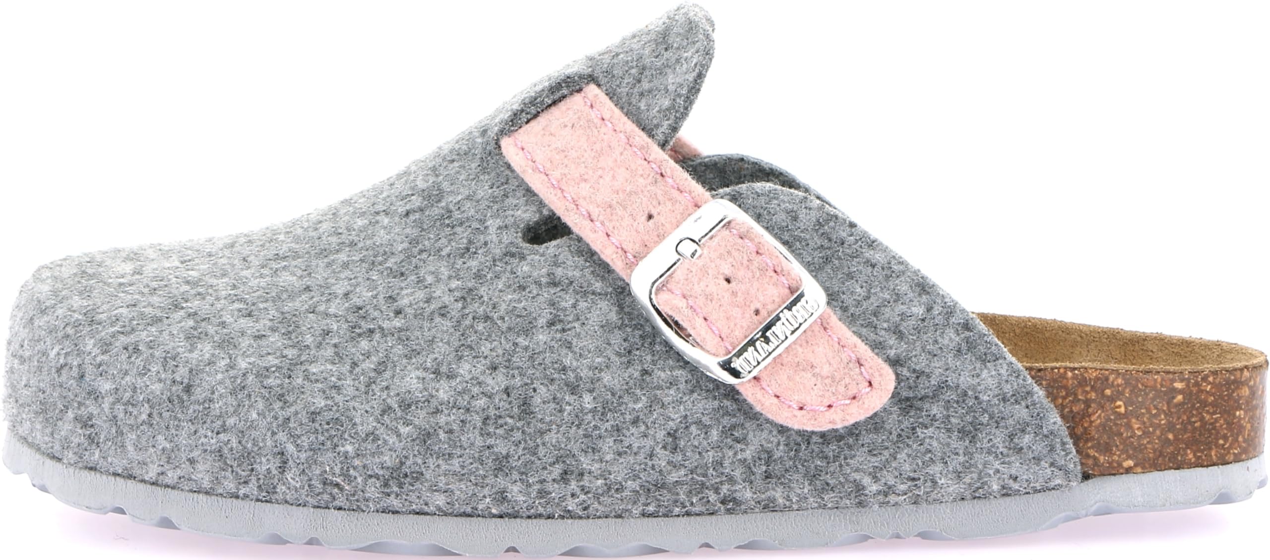 Pantuflas Grunland Sara CB0683-40 Gris-Polvo Mujer, Gris Polvo, 35 EU