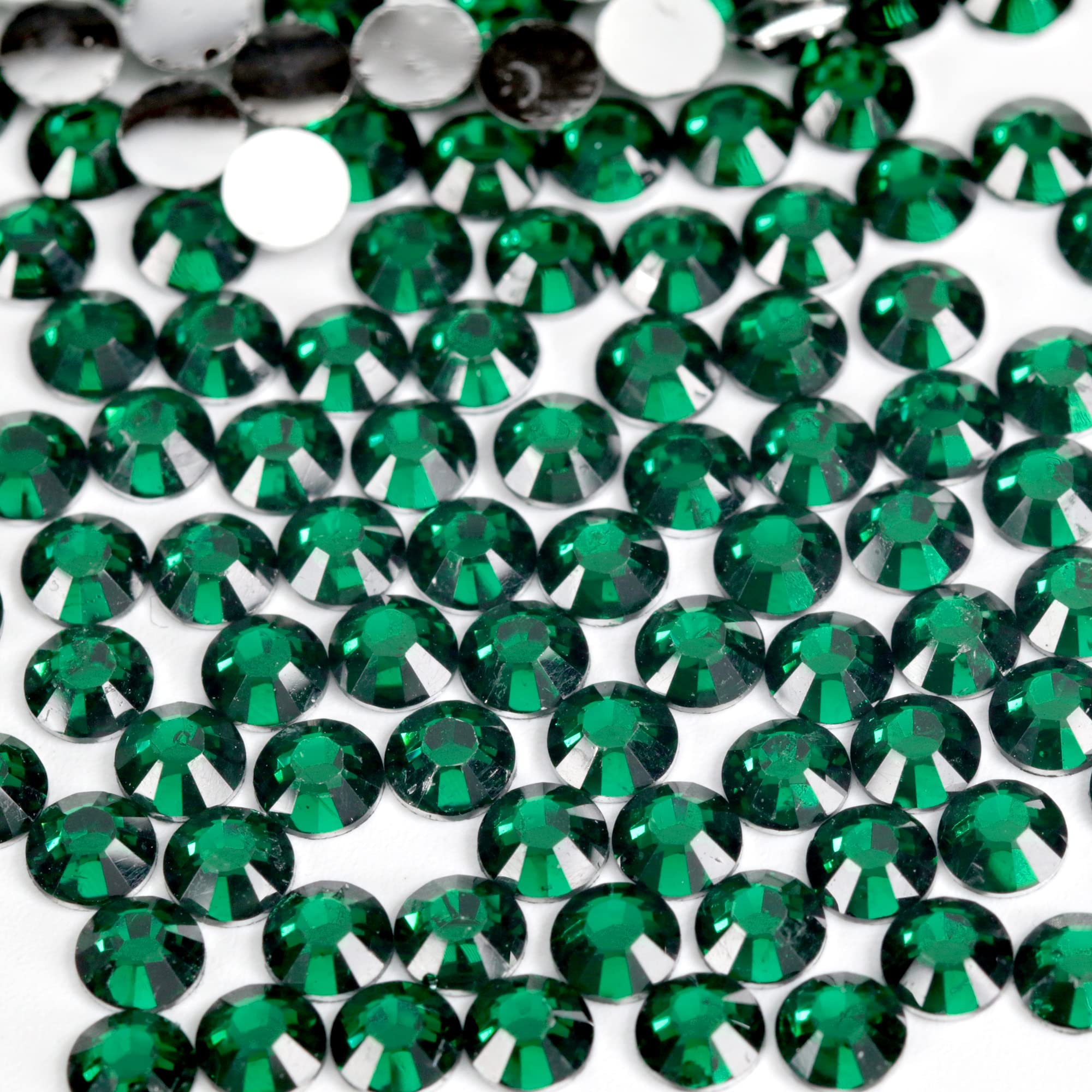 250pcs 6mm Flat Back Non-Stick Rhinestone Crystal Diamantes Nail Art & Craft Scrapbooking Embellishments 90 Available Colours (6mm, AB Clear #A13) — view 37