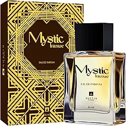 Perfume Masculino Árabe Amadeirado Luxuoso Mystic Premium 50 ml Longa Duração Sedutor Eau de Parfum