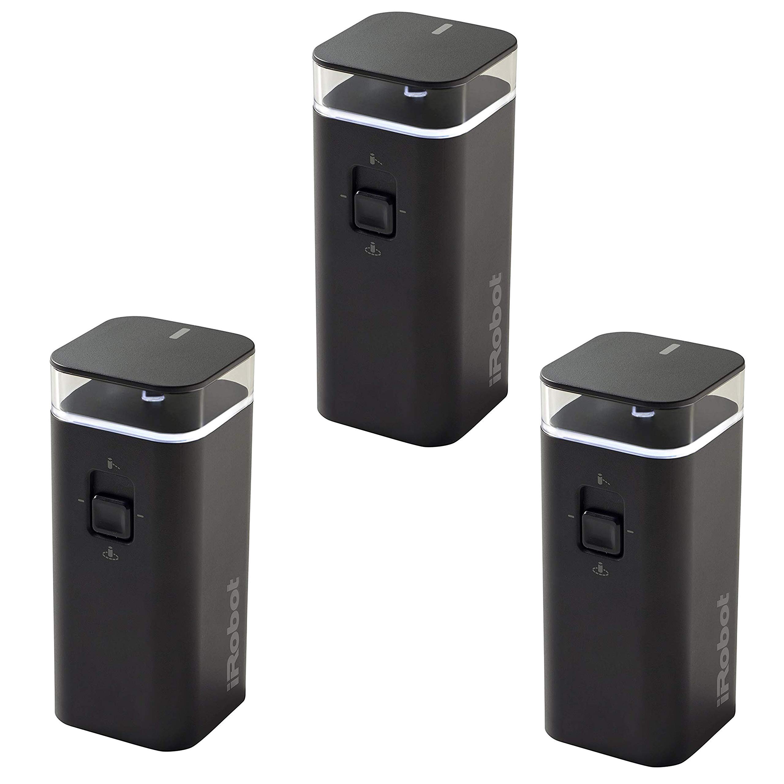 iRobot Authentic Parts Dual Mode Virtual Wall Barrier Compatible with Roomba 600/700/800/900/e/i/s Series Robots (3 Pack)