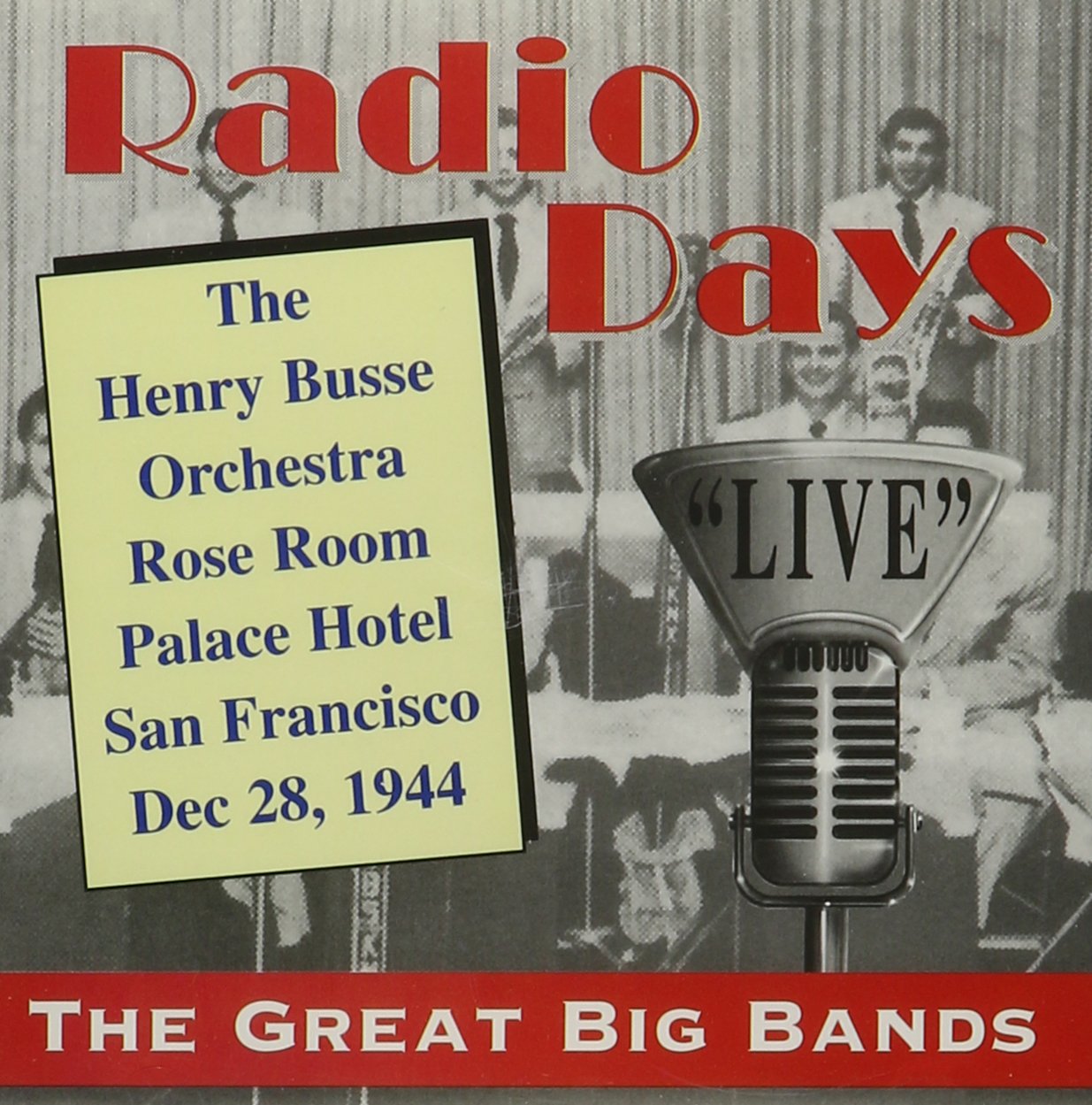 Palace Hotel 12/28/44 [Audio CD] Busse Henry Orchestra