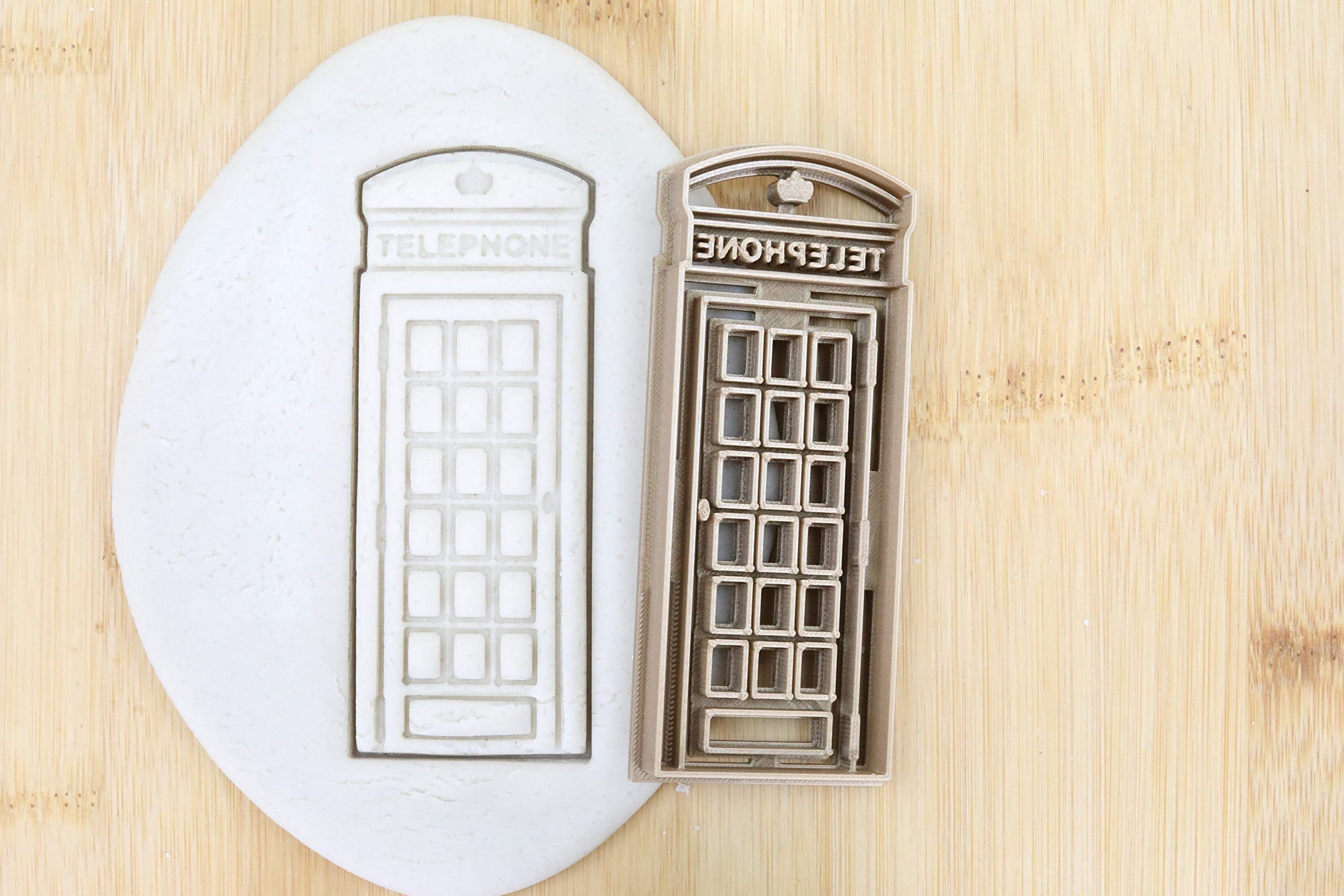 England (7st) Tower Bridge/Big Ben/Nussknacker/Postkasten/Telefonzelle/London Bus/Riesenrad Cookie Cutter Fondant Keksstempel/Ausstechform Keksausstecher Plätzchen ca. 8cm