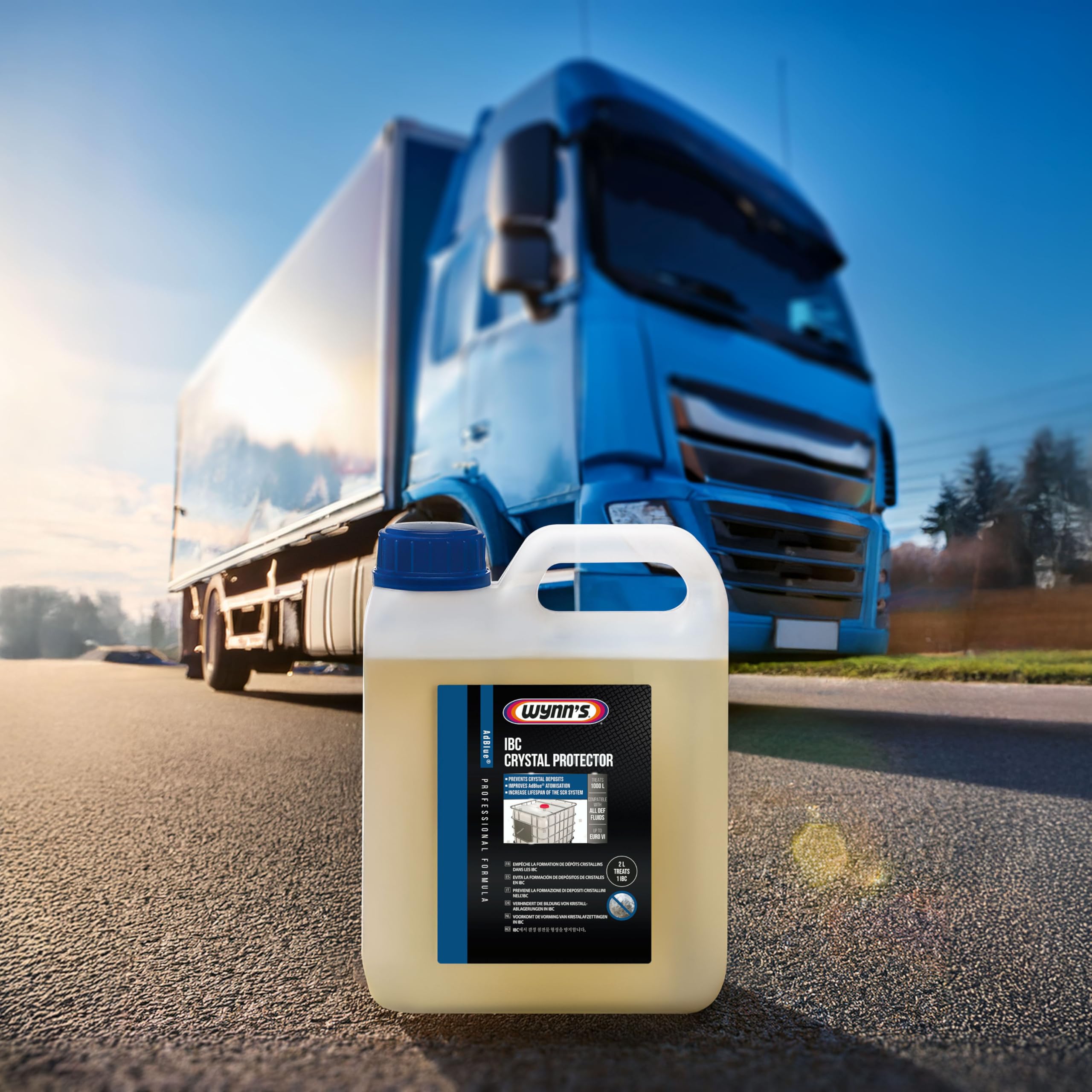 Wynn's IBC Crystal Protector AdBlue IBC-Behandlung für SCR-Systeme -2L | Verhindert Kristallbildung - Hält SCR-Systeme Sauber und Effizient - Verbessert die Sprühqualität