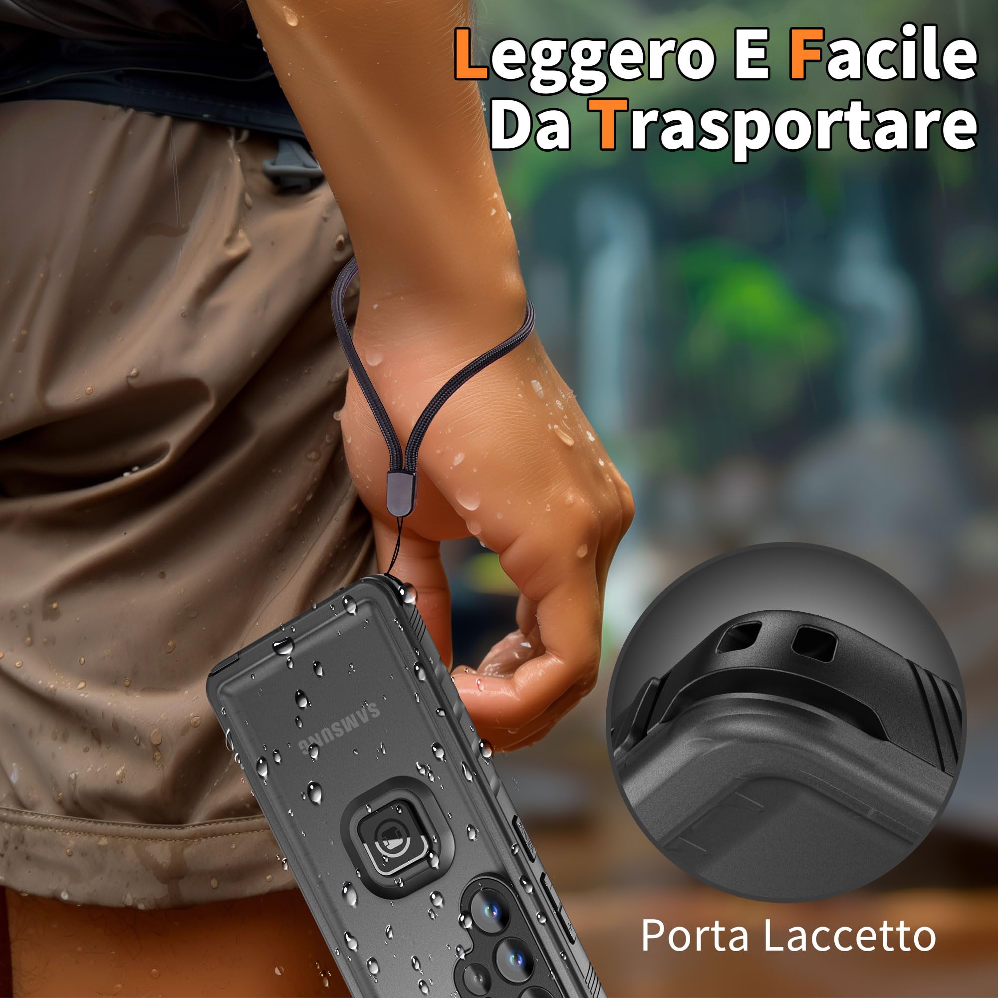 Cozycase Impermeabile Porta Telefono Bici Moto Per Samsung Galaxy S26 Ultra