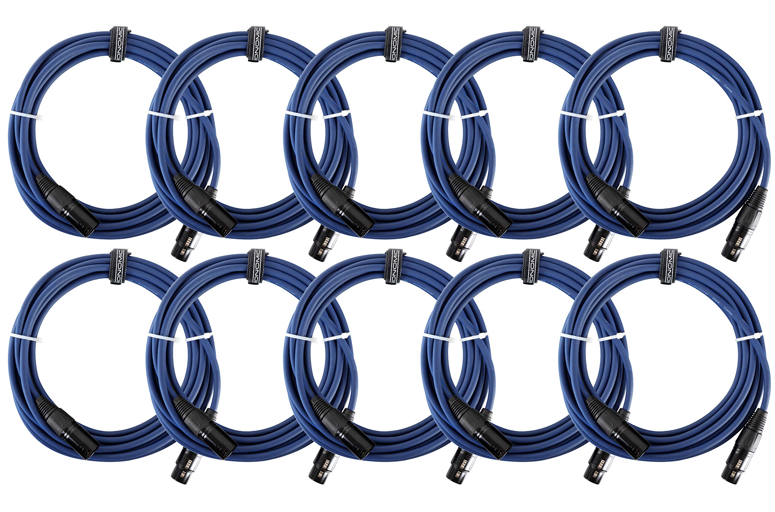 Pronomic Stage DMX3-5 DMX-Kabel 5m 10x Set