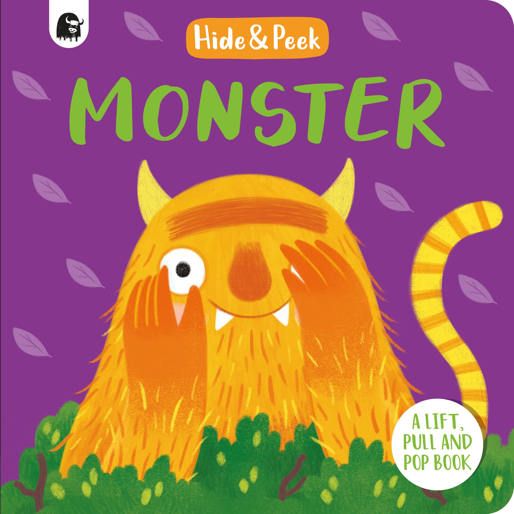 Monster: A lift, pull, and pop book (Hide and Peek): Happy Yak