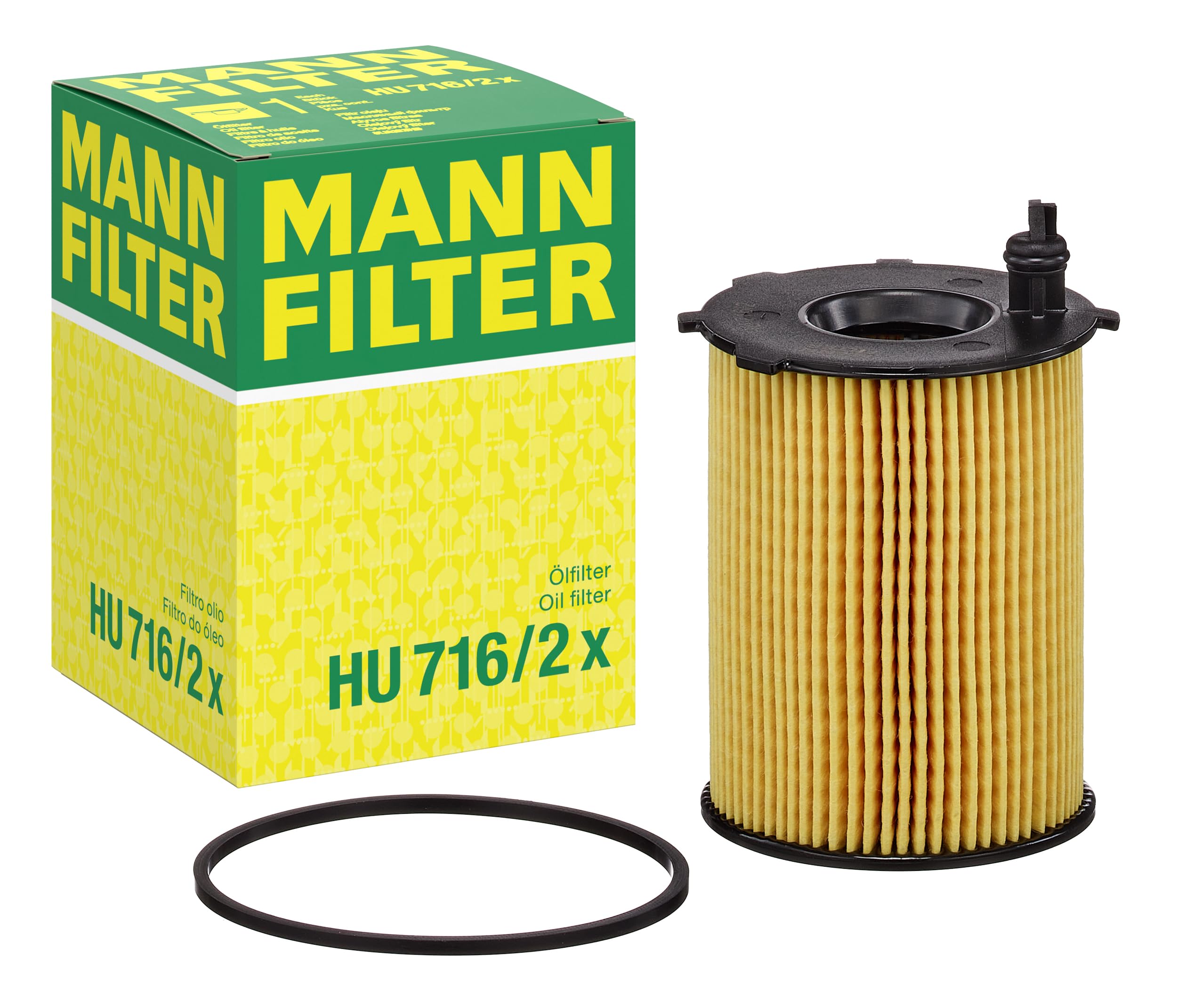 MANN-FILTER HU 716/2 x Oil Filter - CARS + TRANSPORTERS