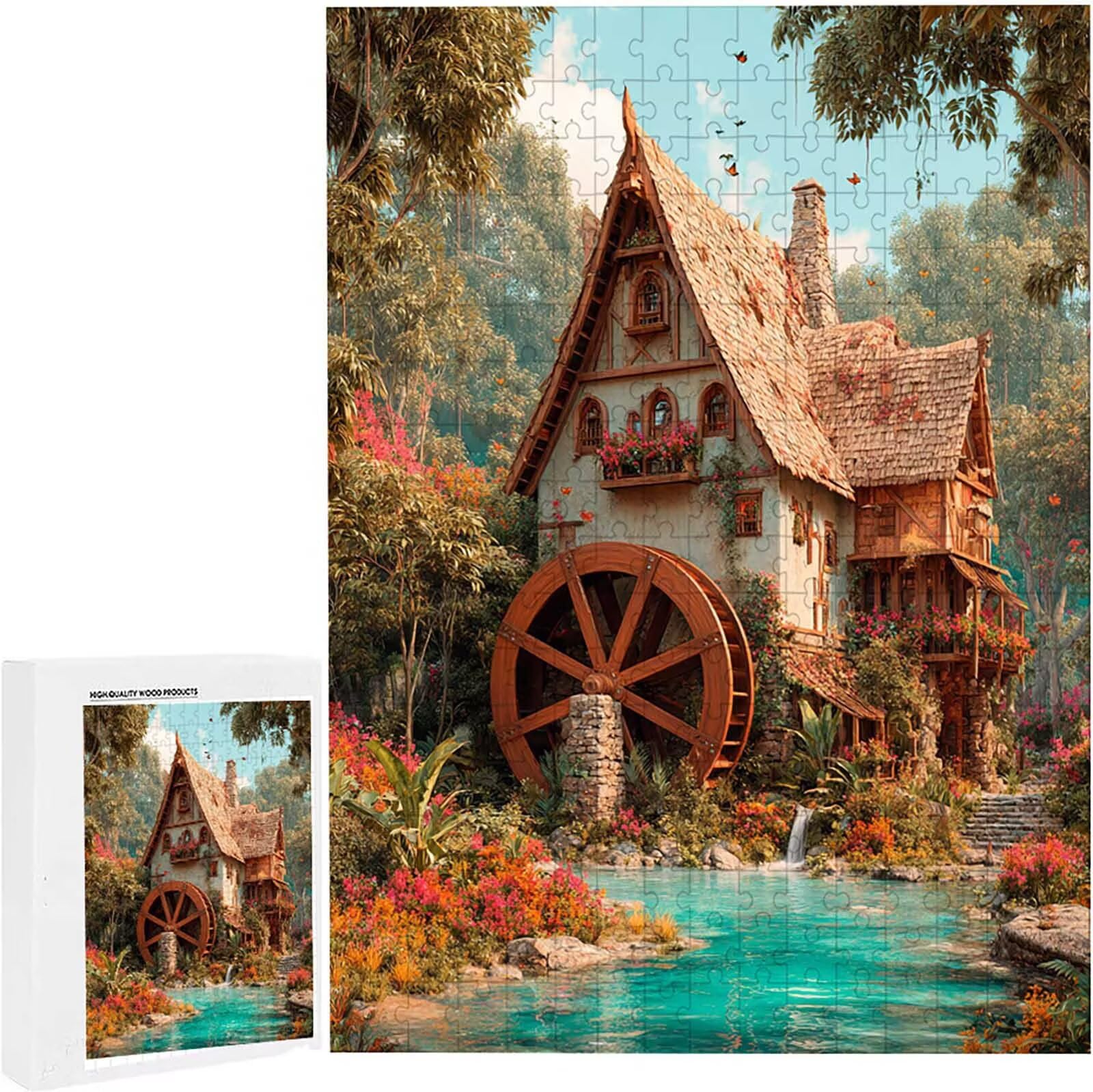 Puzzle dla dorosłych 1500 sztuk | Zabawa rodzinna i zajęcia grupowe dla nastolatków i prezent urodzinowy dla dzieci w wieku 14 lat | Dekoracja domu i pomysł na prezent Relax87x57cm PjY9355 1-P