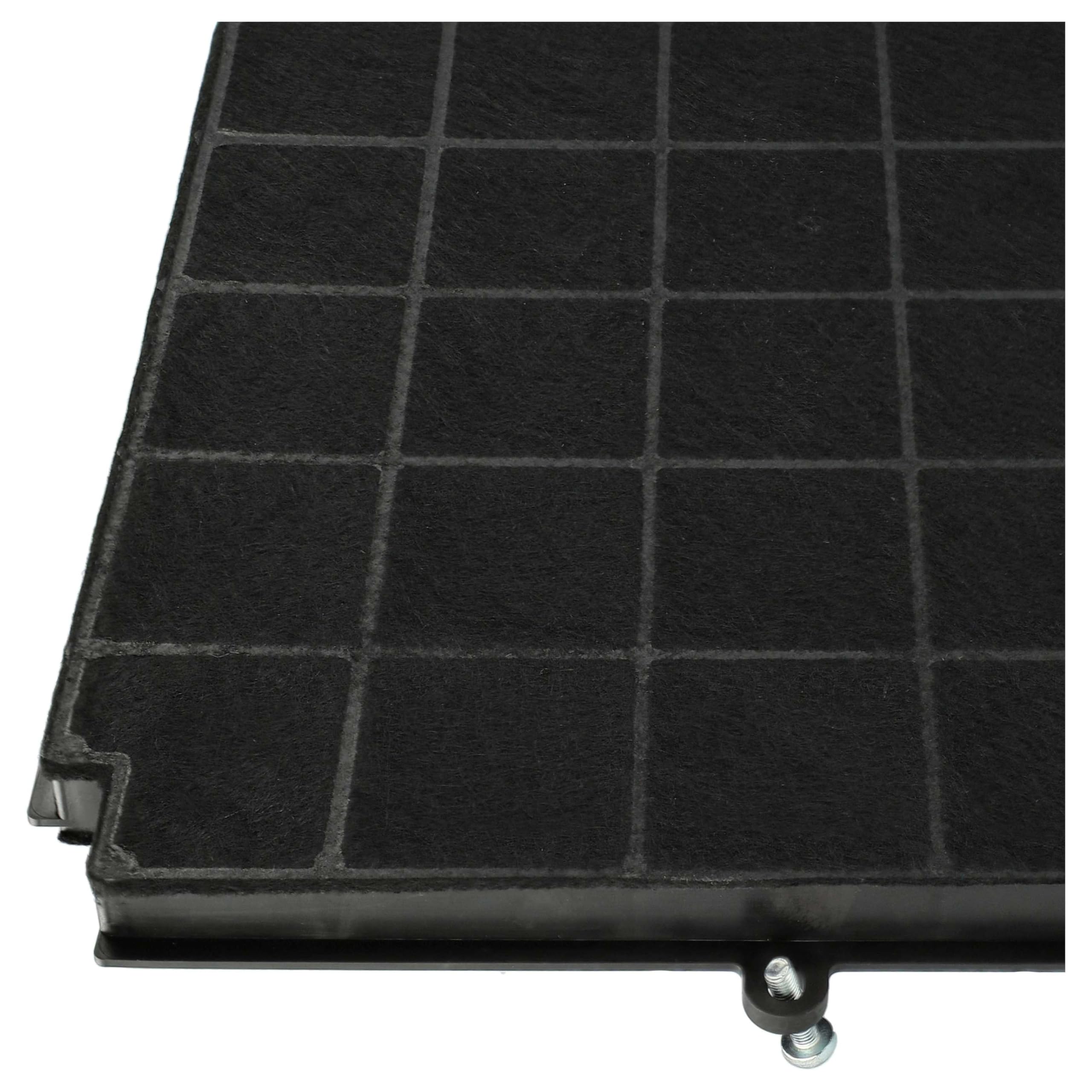 vhbw 2 x filtr z węglem aktywnym, zamiennik do Whirlpool C00411009, 482000008330 do okapu kuchennego