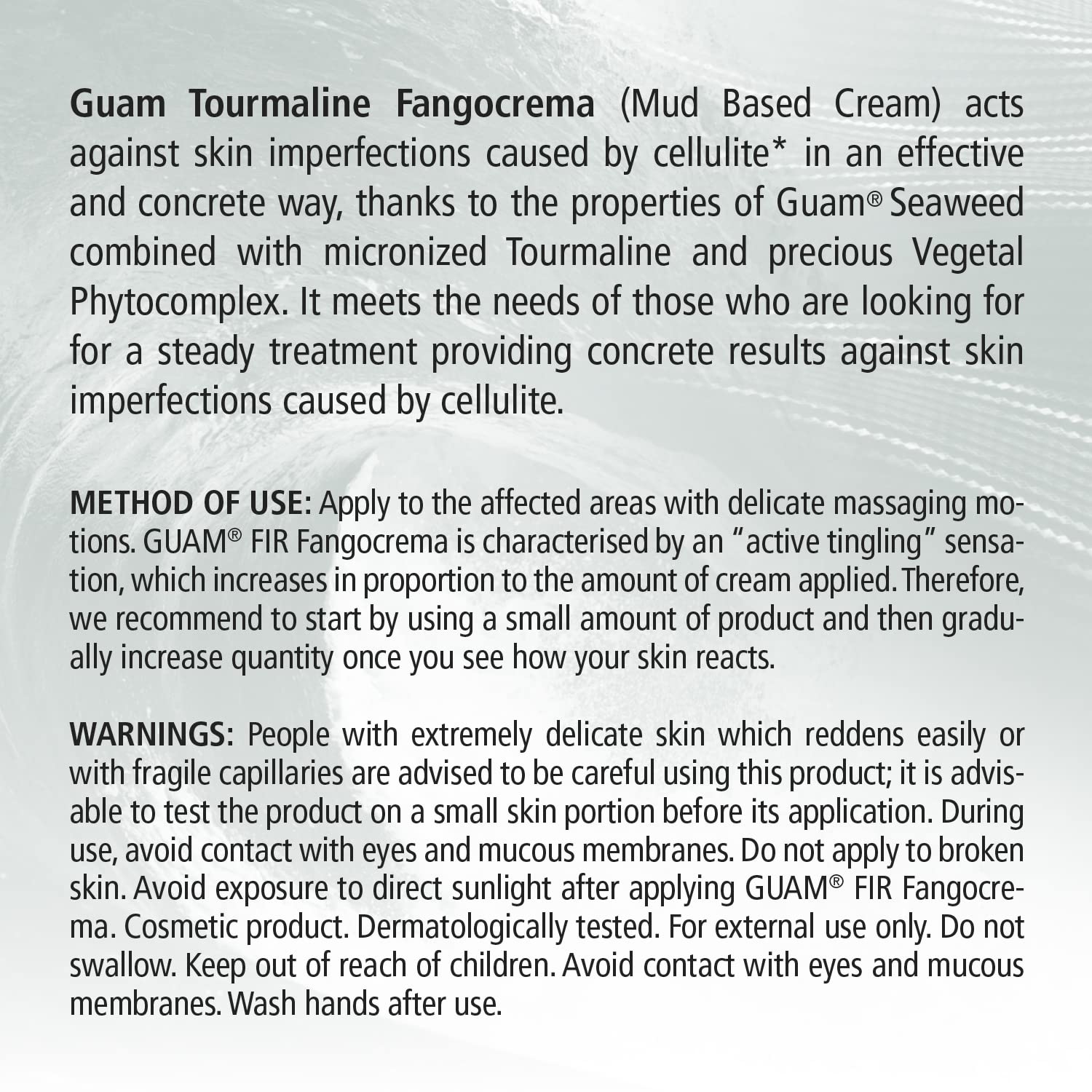 Guam tourmaline fangocrema 300g
